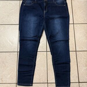 Lane Bryant Women’s Size 20 Dark Wash Denim Skinny High Rise